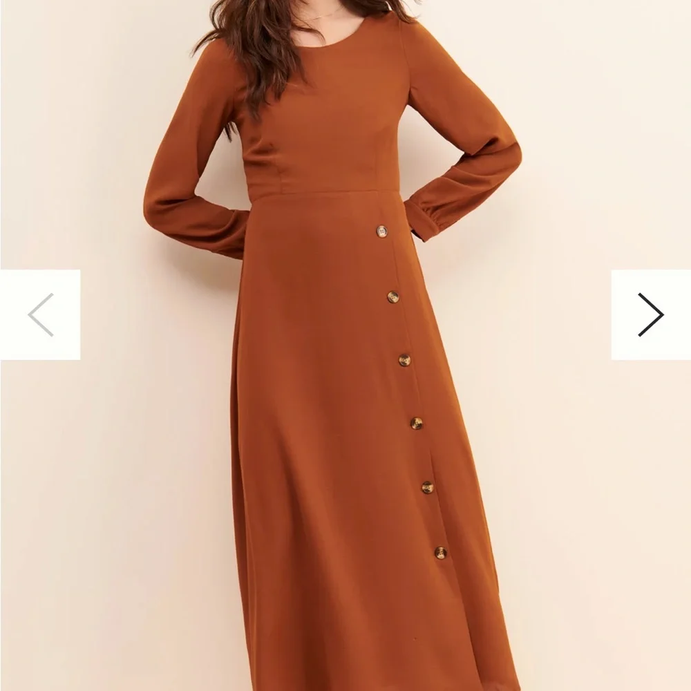 No less than button midi dress - Picture 3 of 3